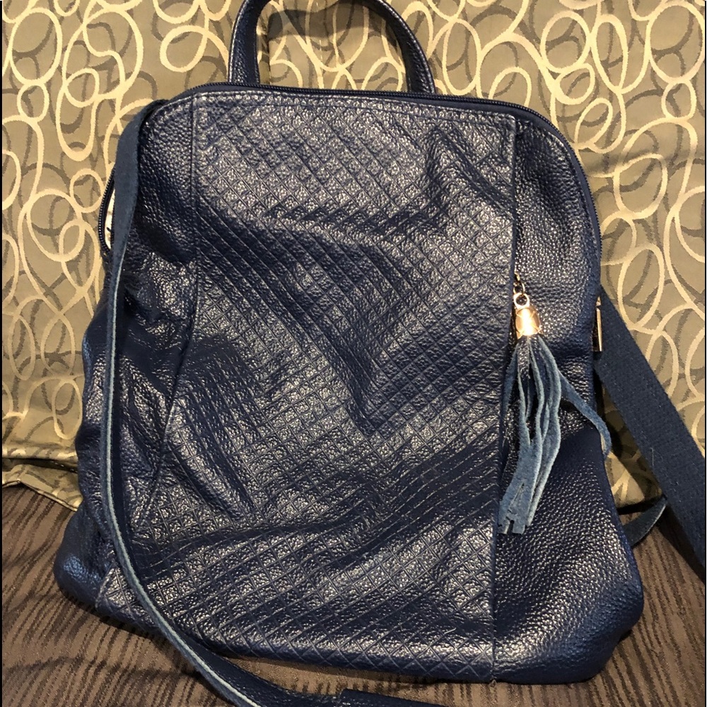 Leather multi-functional bag